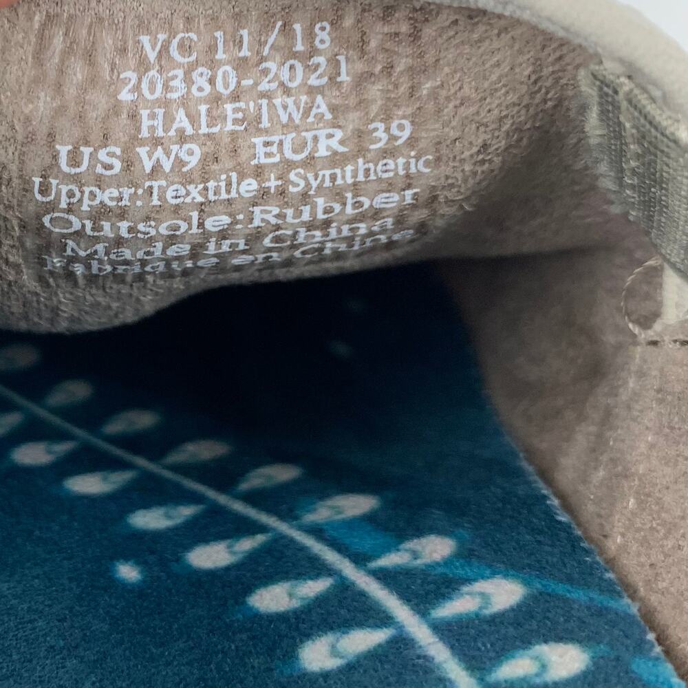 Olukai Hale’iwa Casual Sneakers Beige Slip On Comfort Women’s 9 - Picture 7 of 11
